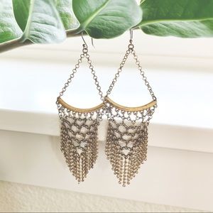 Gold Lucky Brand Earrings